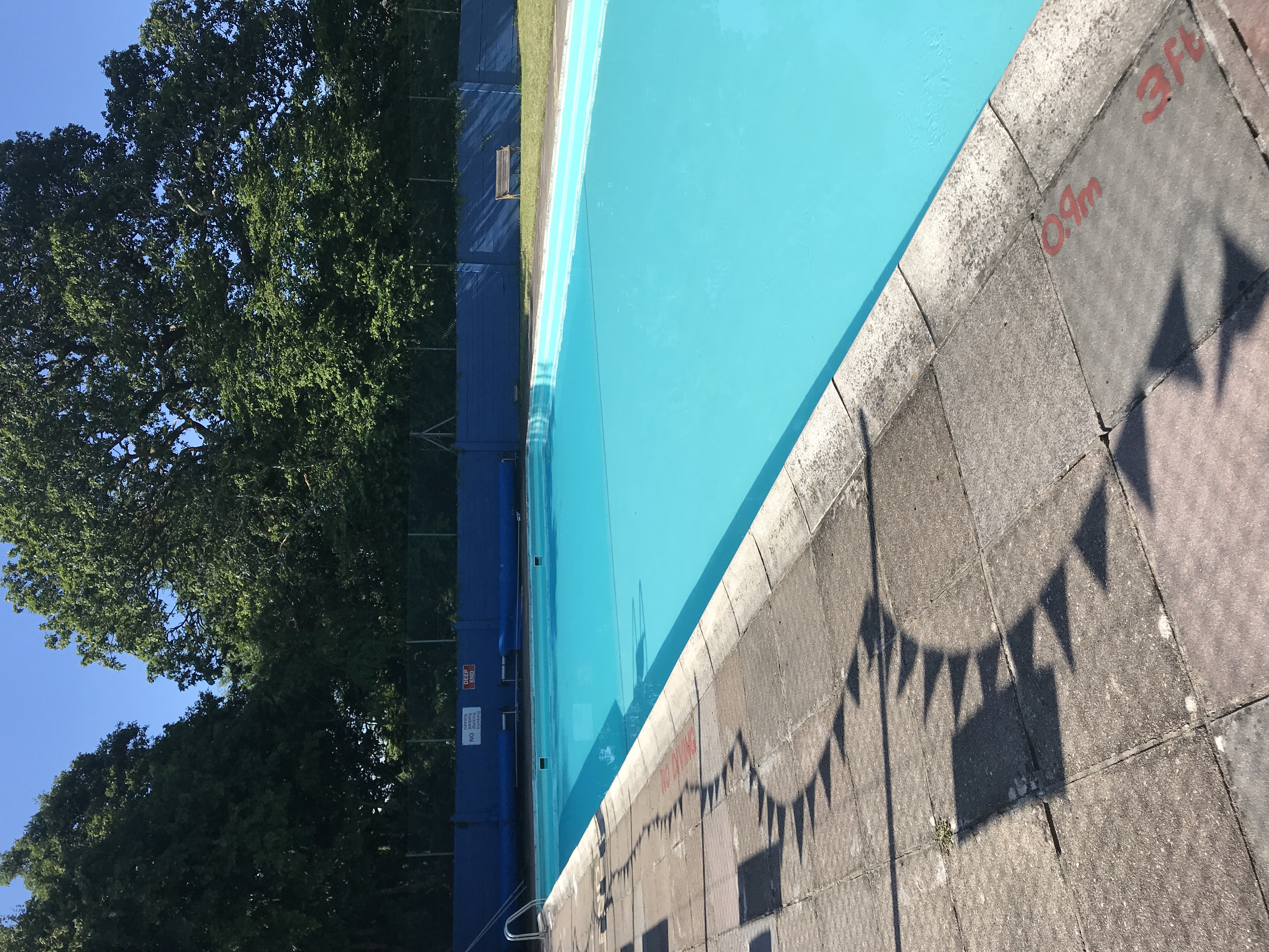 Swimming at Dartington